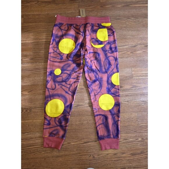 Mcnairy & co Sweatpants Mens SZ XL Orion Pink Cuffed Drawstring Streetwear NWT - Picture 9 of 9